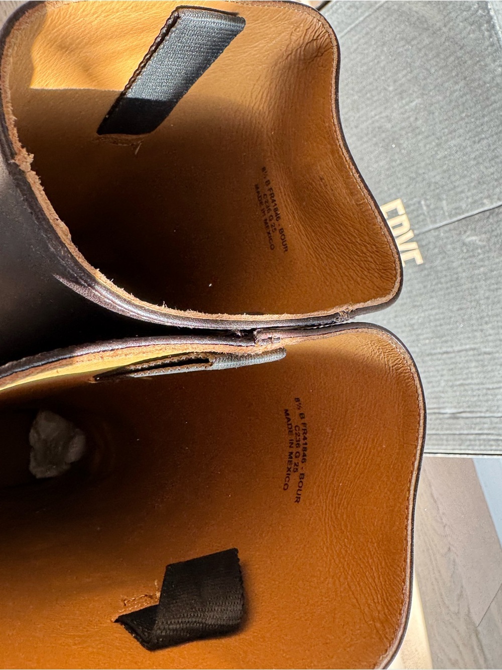 🤎 NEW FRYE CAMPUS 14L Tall Genuine Leather Boots in Bourbon Sz: 8.5 🤎 - Picture 10 of 11